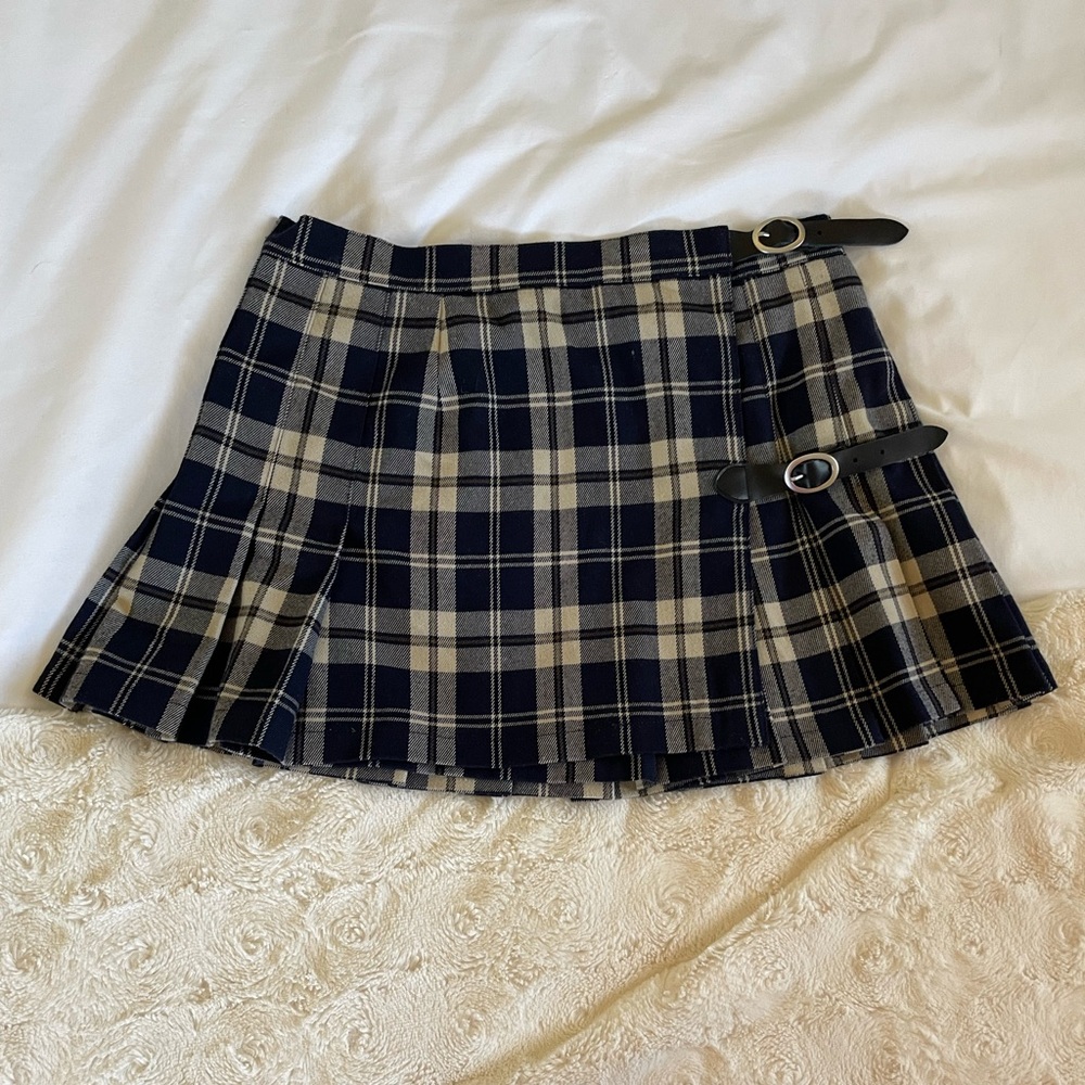 brandy melville plaid sof skirt